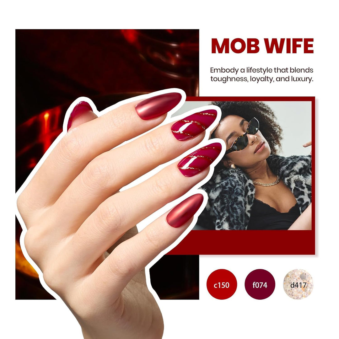 Beetles - Kit de esmalte de uñas de gel con luz UV, 75 piezas de es...