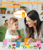 Juguetes de aprendizaje del alfabeto para niños pequeños