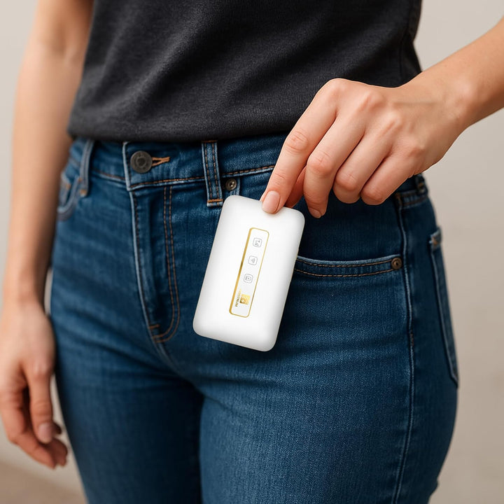 FIRSTNUM Hotspot móvil M5 punto de acceso WiFi portátil