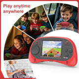 Juegos de mano para niños, videojuego retro de 16 bits con 220 jueg...
