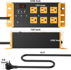 Protector contra sobretensiones de filtrado EMI/RFI, cable plano de