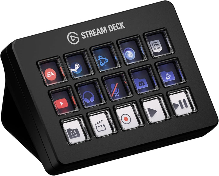 Elgato Stream Deck Teclas de tijera\u2014Controlador de flujo de tr...