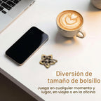 Juego de 9 rompecabezas de metal para el cerebro, rompecabezas de cerebro entrelazado 3D para adultos y adolescentes, juguete de escritorio antiestrés, regalo para aliviar el estrés para cumpleaños, Navidad, vacaciones y fiesta familiar
