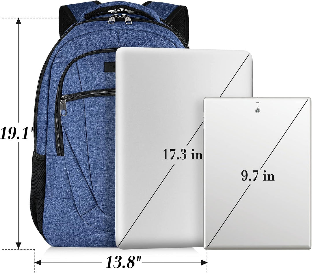 BIKROD Mochila para mujeres y hombres, mochilas escolares extra gra...