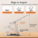 TECKNET Soporte para computadora portátil para escritorio, soporte...