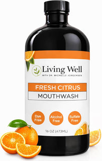 Enjuague bucal remineralizante de cítricos frescos Living Well con...