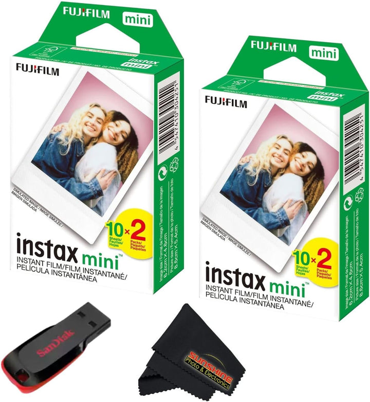 Fujifilm Instax mini película instantánea de luz diurna (paquetes d...