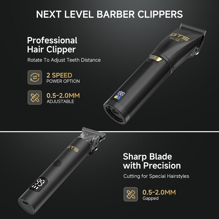 GTS Cortadoras de pelo para hombres profesionales, kits y sets de c...