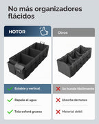 HOTOR - Organizador de maletero, resistente y plegable con enfriador para automóvil, Sudán y SUV
