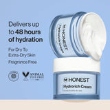 Honest Beauty Crema Hydrorich con ácido hialurónico + complejo de h...