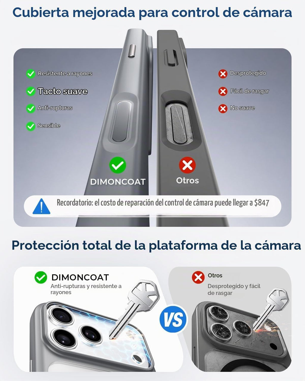 Fuerte magnético y soporte sin costuras de 360° para iPhone 18 Pro Max