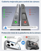 Fuerte magnético y soporte sin costuras de 360° para iPhone 18 Pro Max