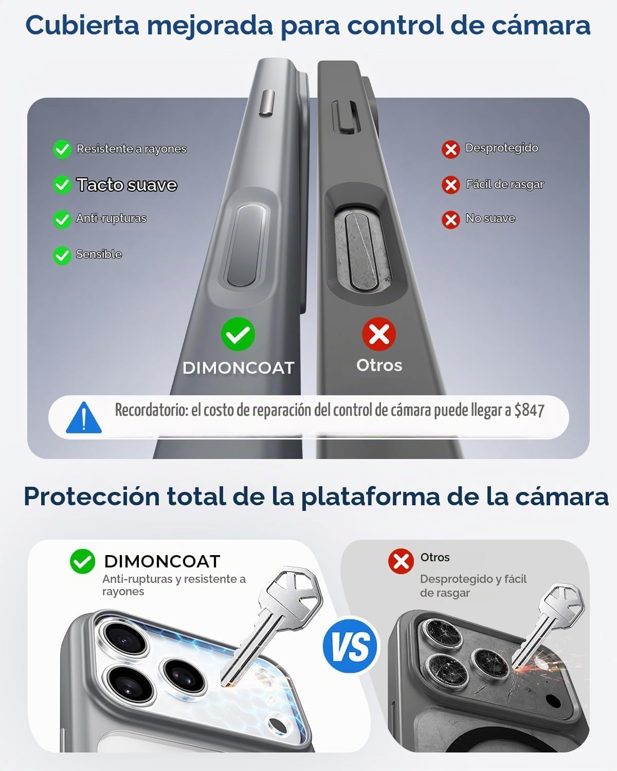Fuerte magnético y soporte sin costuras de 360° para iPhone 18 Pro Max