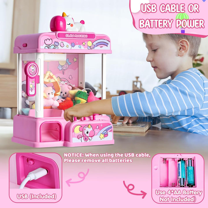 CWLAKON - Máquina de Garras para Niños, Mini Máquina Expendedora de...