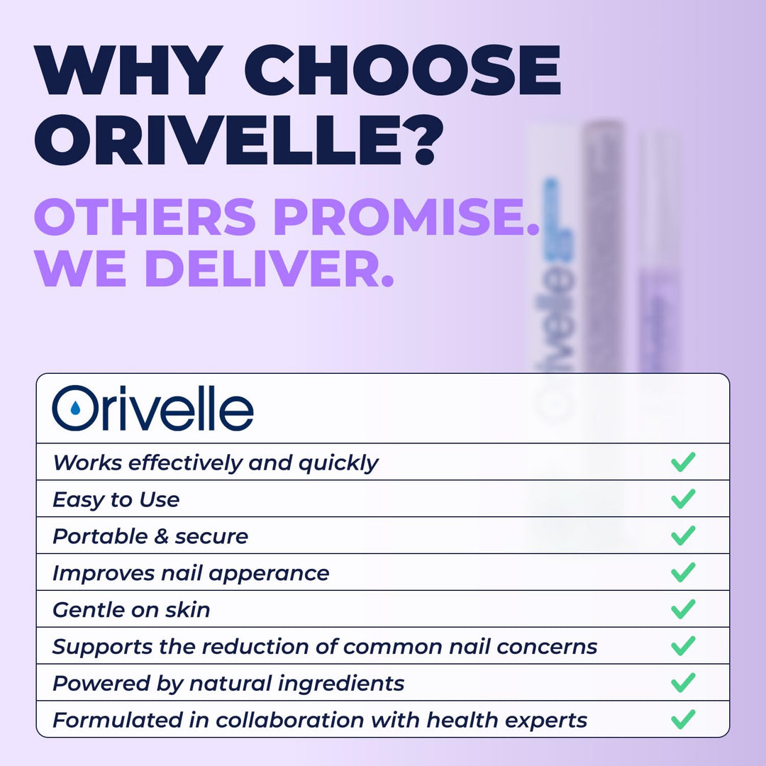 Orivelle - Bolígrafo para el cuidado de uñas, cuidado cosmético par...