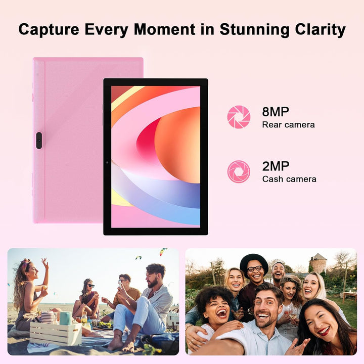 YQSAVIOR Tablet Android 14 de 10 pulgadas, 8 GB de RAM, 64 GB de RO...