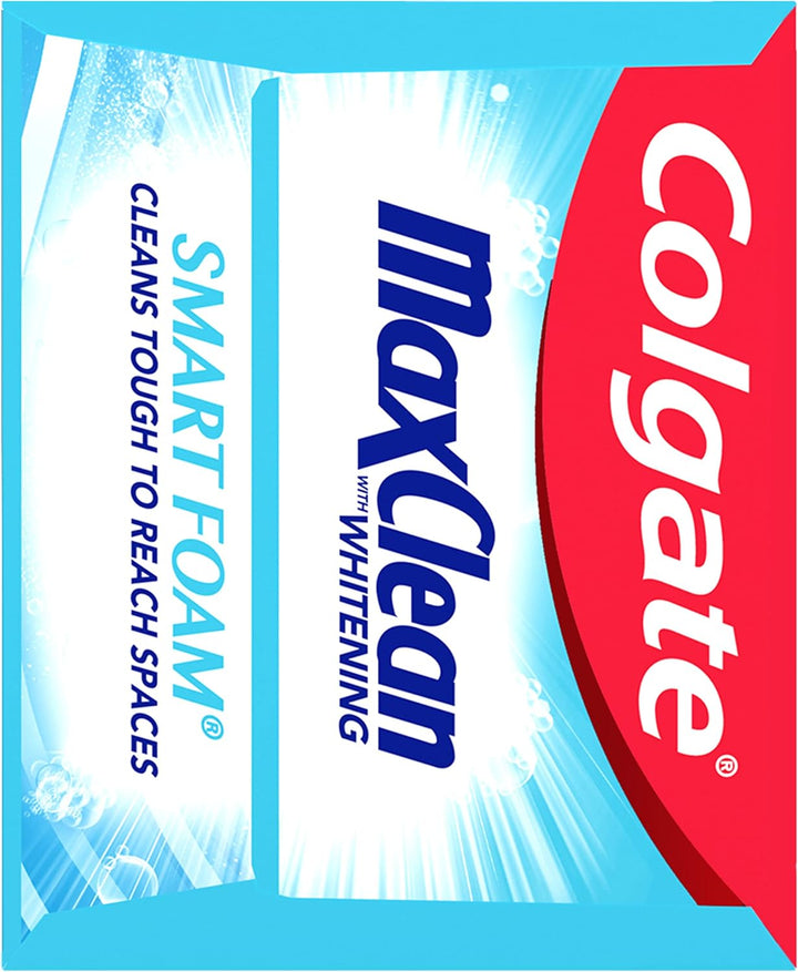 Pasta de dientes blanqueadora espumosa Colgate Max Clean con fluoru...