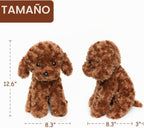 Peluche Labradoodle, Marrón Rojizo, 12.6"