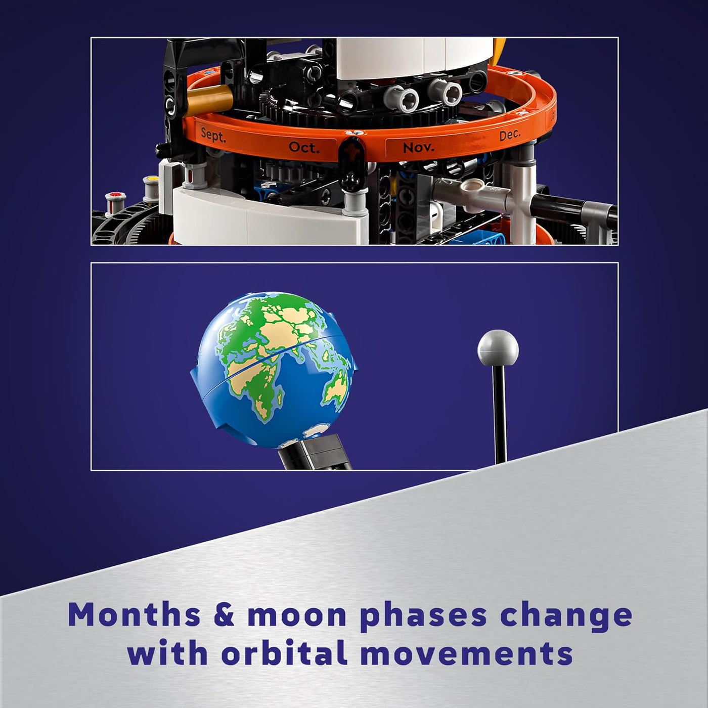LEGO Technic Planet Earth and Moon in Orbit juego de