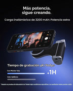 TELESIN Master Grip Kit Classic para iPhone 18 Pro con luz de relleno