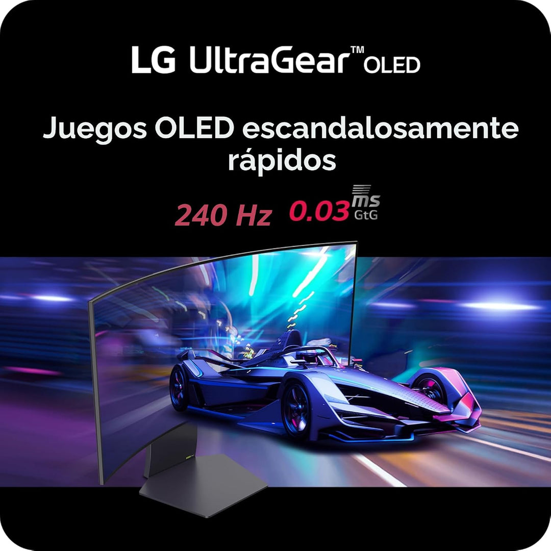 LG 39GS95QE Ultragear OLED Monitor de juegos curvo de 39 pulgadas W...