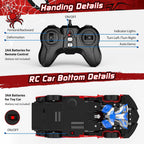 Coche de control remoto, araña que transforma los coches RC
