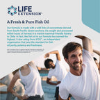 Life Extension Aceite de pescado Super Omega-3 EPA/DHA, 240 unidades (paquete de 2)