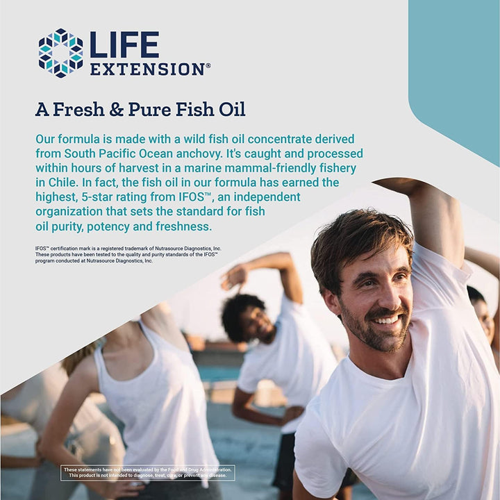 Life Extension Aceite de pescado Super Omega-3 EPA\/DHA, lignanos d...