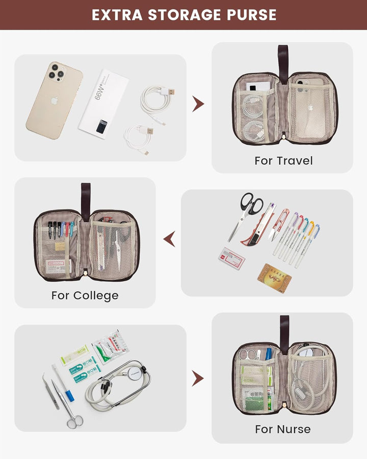 LOVEVOOK Mochila para laptop para mujer, bolsa de trabajo de 15.6 p...