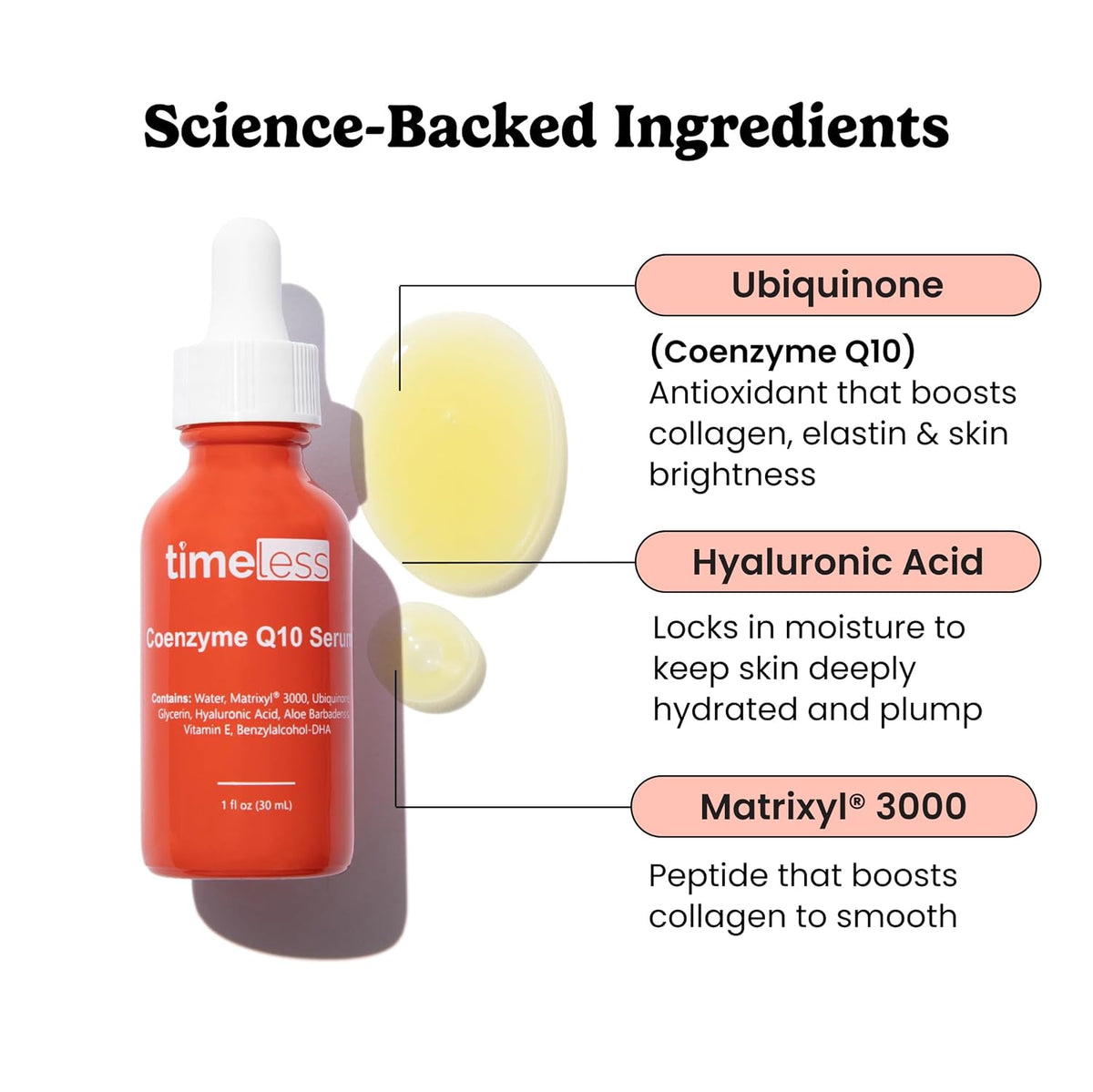 Timeless Skin Care Coenzyme Q10 Serum - Suero para el cuidado de la...