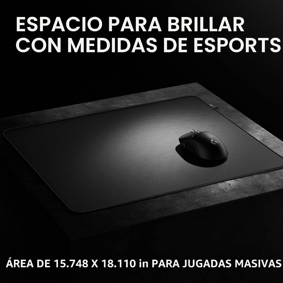 Logitech G PRO X Control - Alfombrilla de ratón para juegos, tamaño grande
