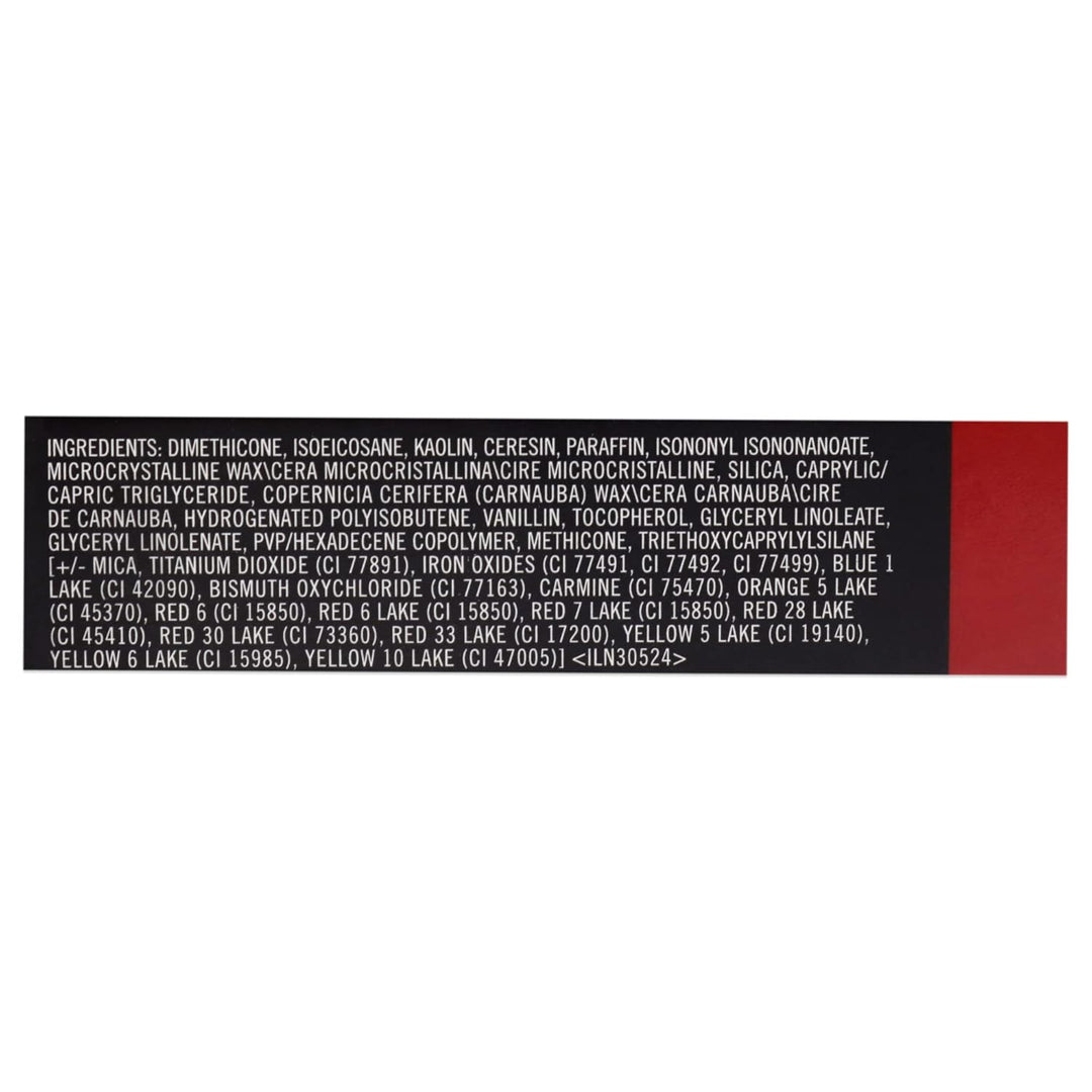 MAC Lápiz labial retro mate Ruby Woo, 1 unidad, multicolor, 0.10 onzas