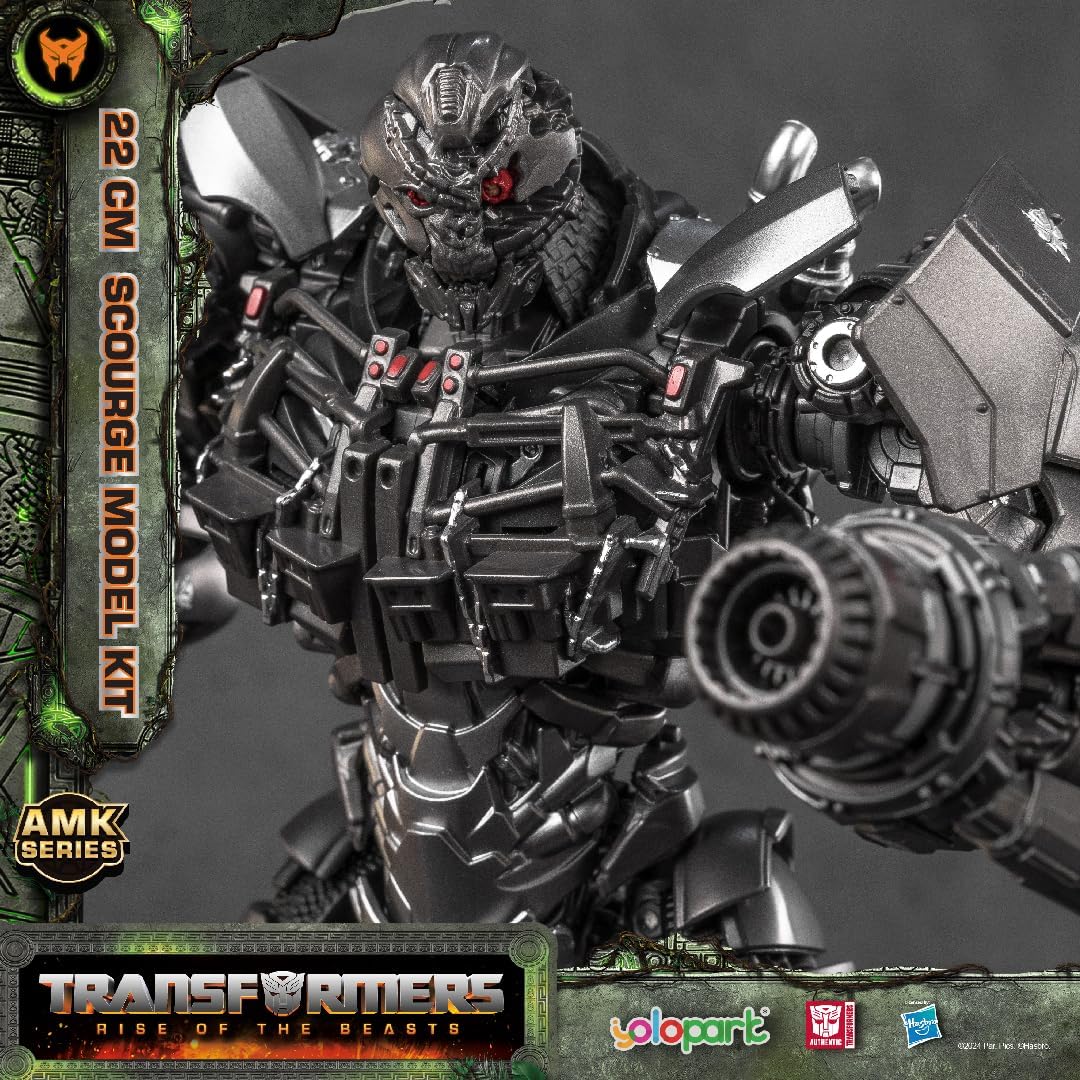 YOLOPARK Juguetes Transformadores Scourge, Figura de Acción Transfo...