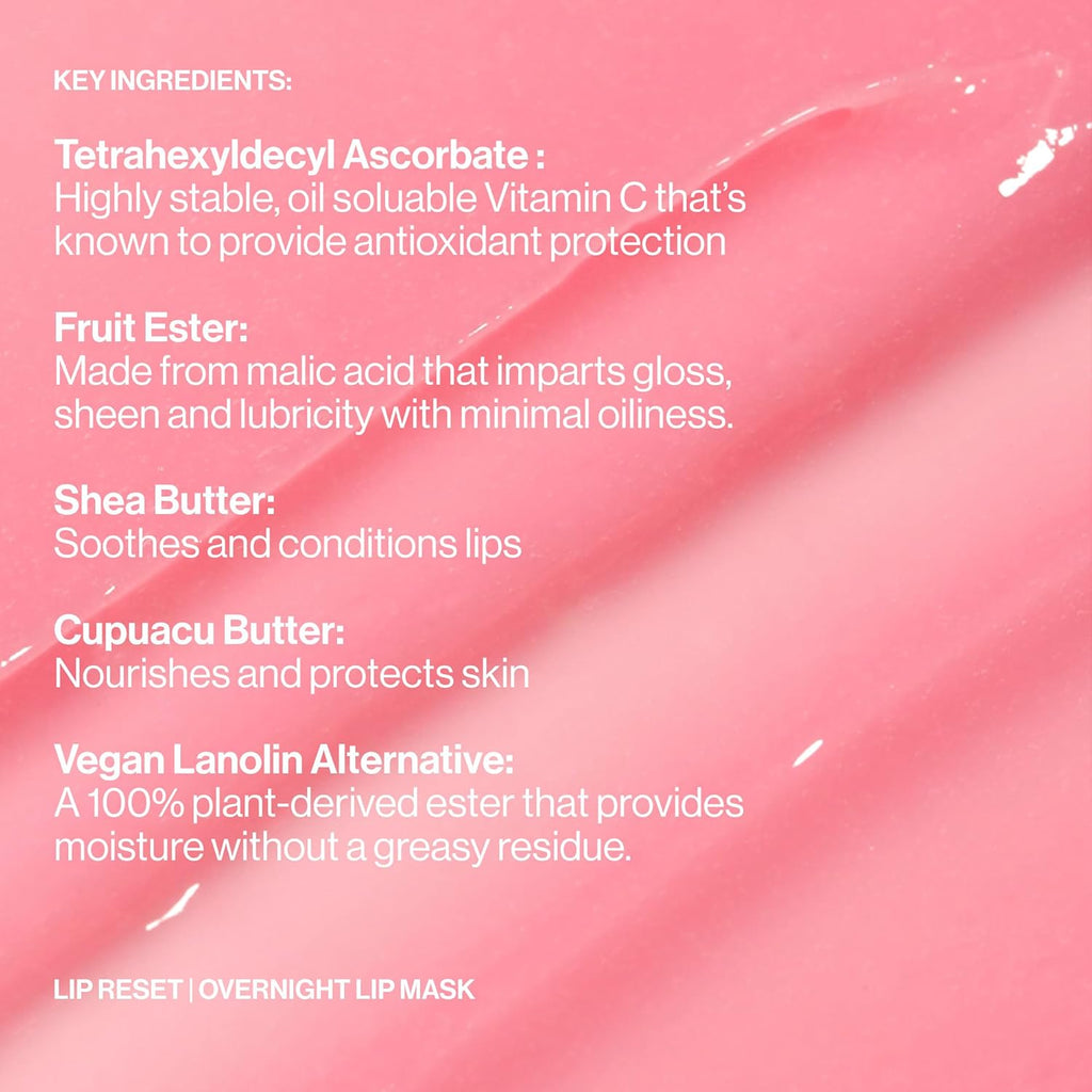 MAKE Beauty Mascarilla Labial Nocturna Lip Reset. Tratamiento Nutri...