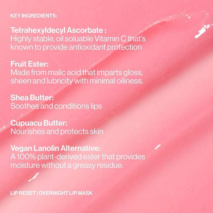 HAZ la mascarilla labial de noche Beauty Lip Reset. Tratamiento nut...