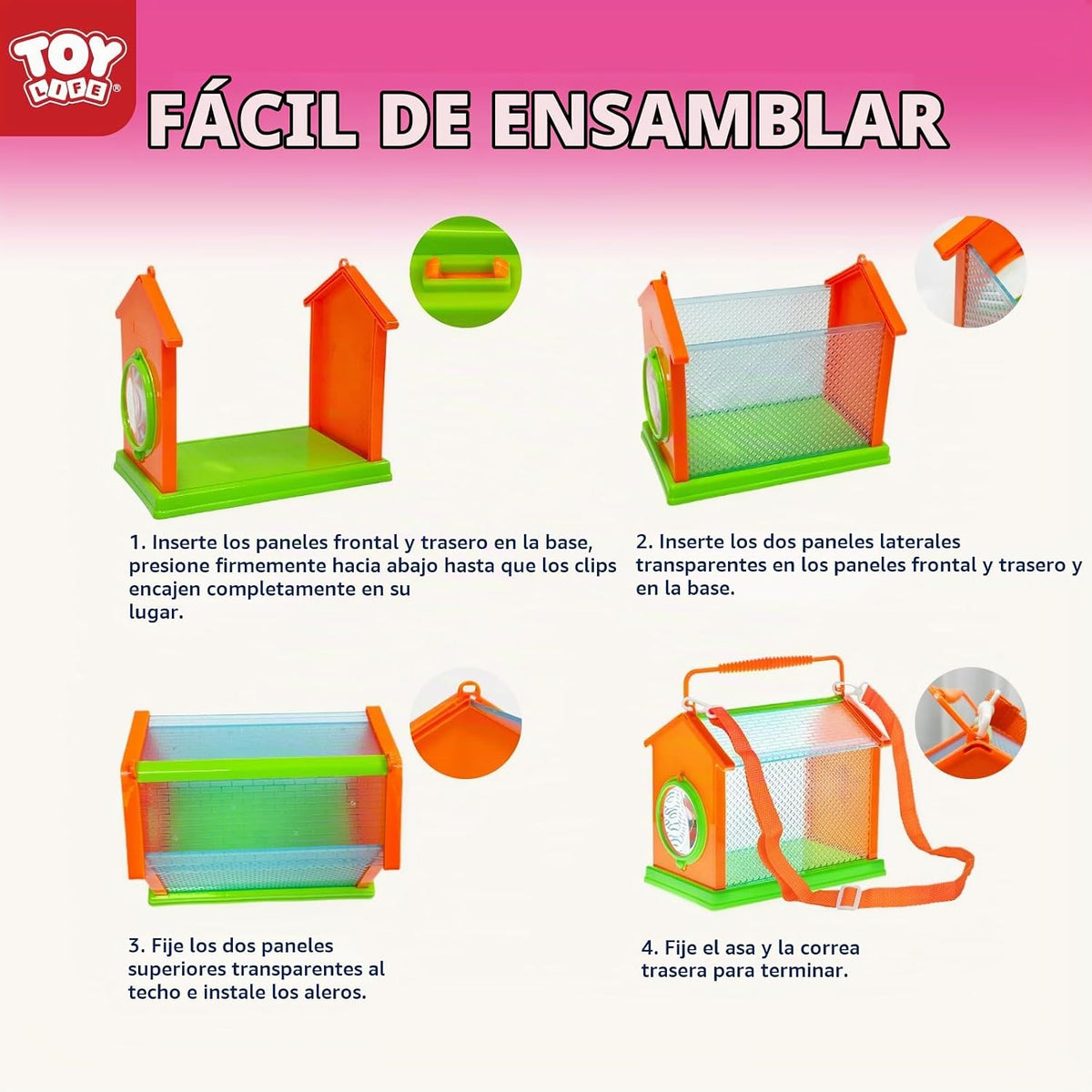TOY Life Kit de explorador para niños con receptor de insectos para niños, kit de captura de insectos con juguetes de insectos, chaleco y sombrero de safari para niños, brújula, binoculares, lupa, juguetes educativos al aire libre, kit de aventura para ni