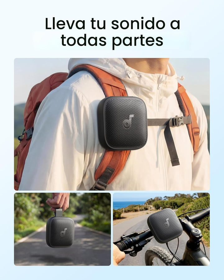 Soundcore Boom Go 3i - Altavoz Bluetooth portátil de Anker, sonido...