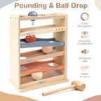 Vanplay Montessori Ball Drop Juguetes para niños de 1 a 2 años, regalos de cumpleaños