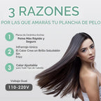 MINT Plancha iónica de cerámica estelar del pelo del hierro plano