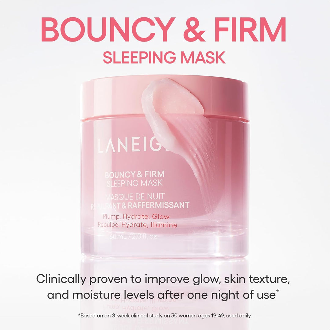 LANEIGE Mascarilla nocturna revitalizante, suave, con complejo de p...