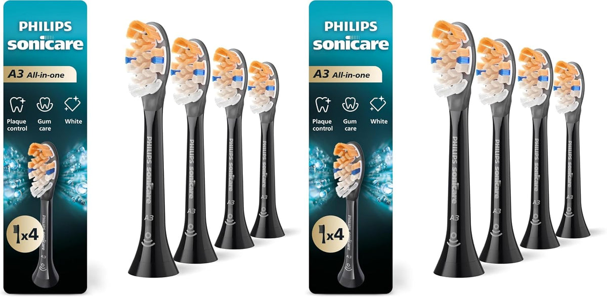 Philips Sonicare A3 All-in-One - Cabezales de repuesto originales p...