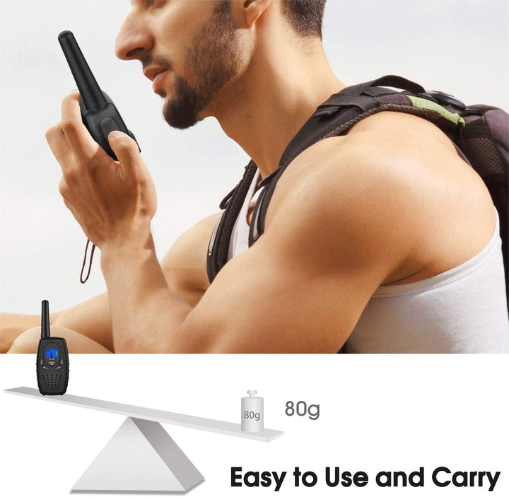 Walkie Talkies para adultos, Topsung M880 FRS Radio bidireccional d...