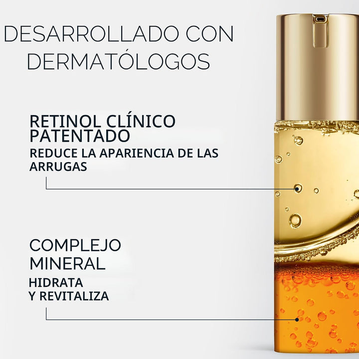 RoC Retinol Correxion Deep Wrinkle Retinol Face Serum con ácido asc...
