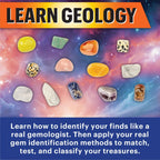MindWare Kit de excavación de gemas para niños Nova Obsidian Excavation