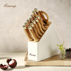 Juego de cuchillos, juego de cuchillos de cocina de 15 piezas con