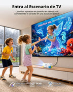 Ikarao Máquina de karaoke para niños, cámara AR integrada y karaoke de
