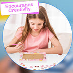 ZALIAFEI Kit de arte de mosaico, manualidades para niños y manualidades para niñas de 6 a 12 años, kit de arte de mosaico moderno para todas las estaciones