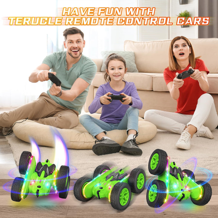 Terucle Coche de Control Remoto, Coches RC Acrobacias Juguetes de C...