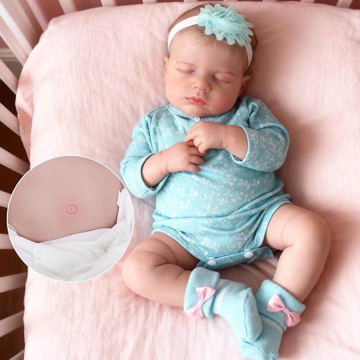 WOOROY Muñecas de bebé reborn realistas niña - 20 Pulgadas Muñeca r...