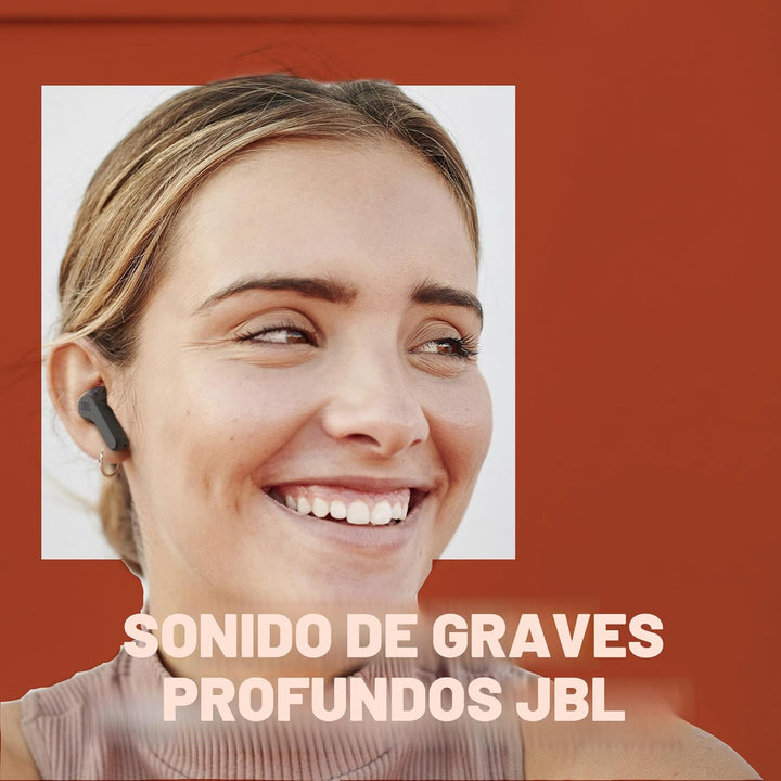 JBL Vibe Beam - Auriculares inalámbricos JBL con sonido de graves p...